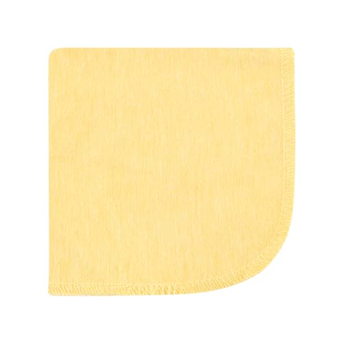 Image of Hudson Baby Unisex Baby Flannel Cotton Poly Washcloths, Cute Farm 12 Pack, One Size