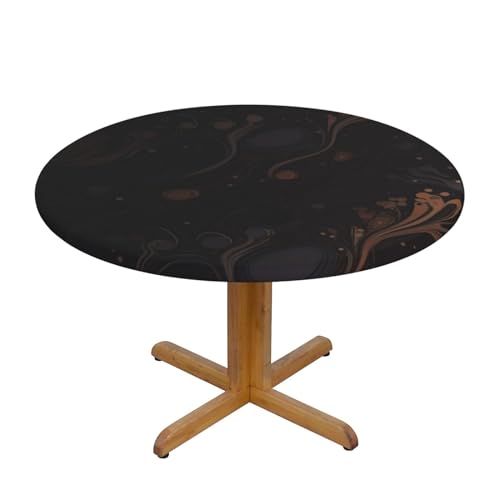 Nappe de table ronde imprimée ajustable nappe anti-glisse imperméable - 2