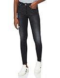 g star 3301 skinny jeans Reißverschluss G-STAR RAW Damen Jeans 3301 High Waist Skinny, Worn In Coal A634-B179, 27W / 30L