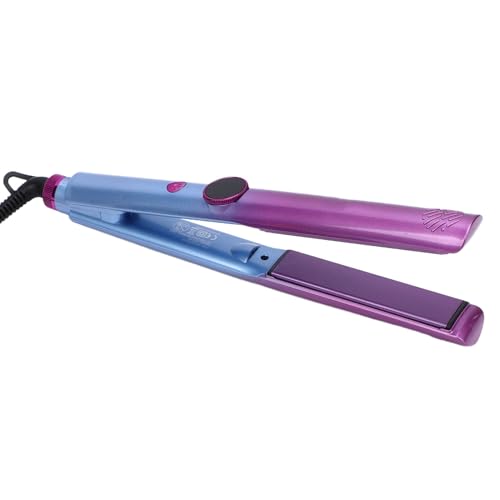 Plancha para el cabello y rizador TARSHYRY, herramienta profesional de peinado con pantalla LCD para rizar y alisar, tecnología infrarroja para protección capilar, ligera y portátil para viajes (enchufe estadounidense) miniatura 3