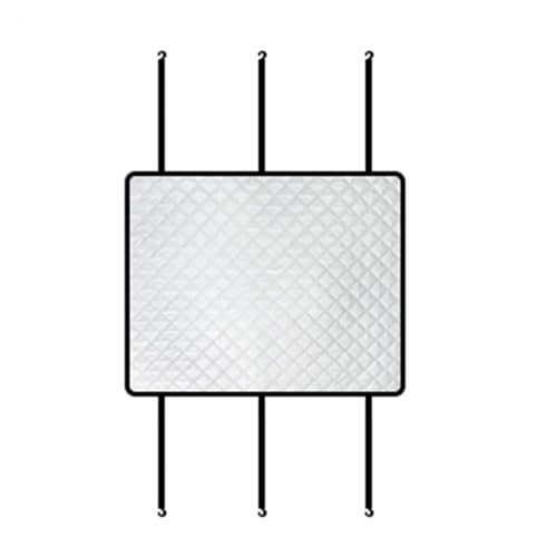 Couverture de toit de voiture pare-soleil et neige étanche taille M avec élastiques