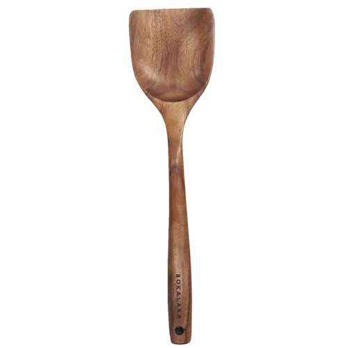 Wooden Spatula with Long Handle
