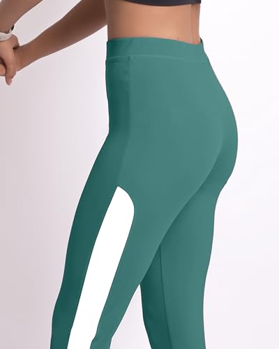 Image of Mehrang Women's Stretch Fit Yoga Pants, Track Pants Stretchable Gym Legging Tights