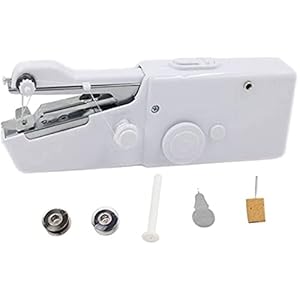 FCPLLTR Kwaliteit Draagbare Handheld Naaimachines Steek Naai Handwerk Draadloze Kleding Stoffen Mini Elektrische…