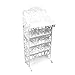 Toyvian Doll Clothes Rack Doll Clothes Rack Shoes Rack 1/6 Scale Furniture Doll Clothes Rack Doll Furniture Shoes Closet Plastic Doll Shoes Doll Clothes Rack 1/6 Scale Furniture