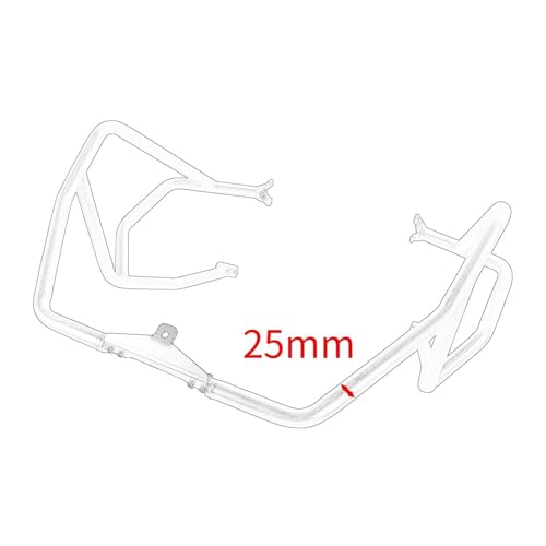Barre de Crash Benelli TRK 702 X Garde Moteur Pare-chocs Supérieur Noir - 4