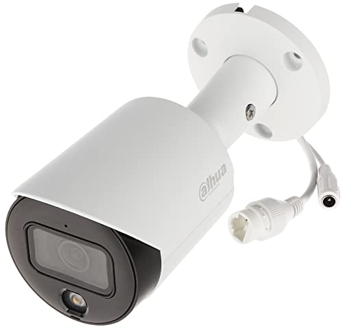 Image of Dahua 4MP Lite Full-Color Fixed-Focal Bullet Network Camera 3.6MM DH-IPC-HFW2439SP-SA-LED-S2 Compatible with J.K.Vision POE