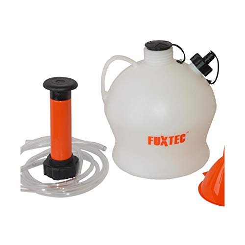 Foto von Fuxtec Absaugpumpe FX-AP4L Ölabsaugpumpe Flüssigkeitsabsaugpumpe Ölpumpe 4 Liter