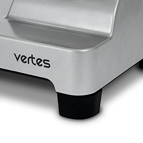 vertes Gastro Aufschnittmaschine Schneidemaschine, Elektrisch mit 250W, Messer mit 250mm Durchmesser, Schnittstärke 0,2… – Bild 5