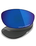 Mryok + Lentes de repuesto polarizadas para Oakley Split Jacket OO9099-61mm - Azul Pacífico, Polarizado contra la corrosión del agua de mar, azul pacífico, Talla única