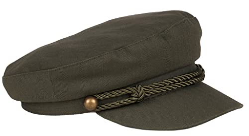 Karen Keith Greek Fishing Cap, Fisherman, Sailor, Fiddler, Captain's Hat, Datchik Stylish and Comfortable