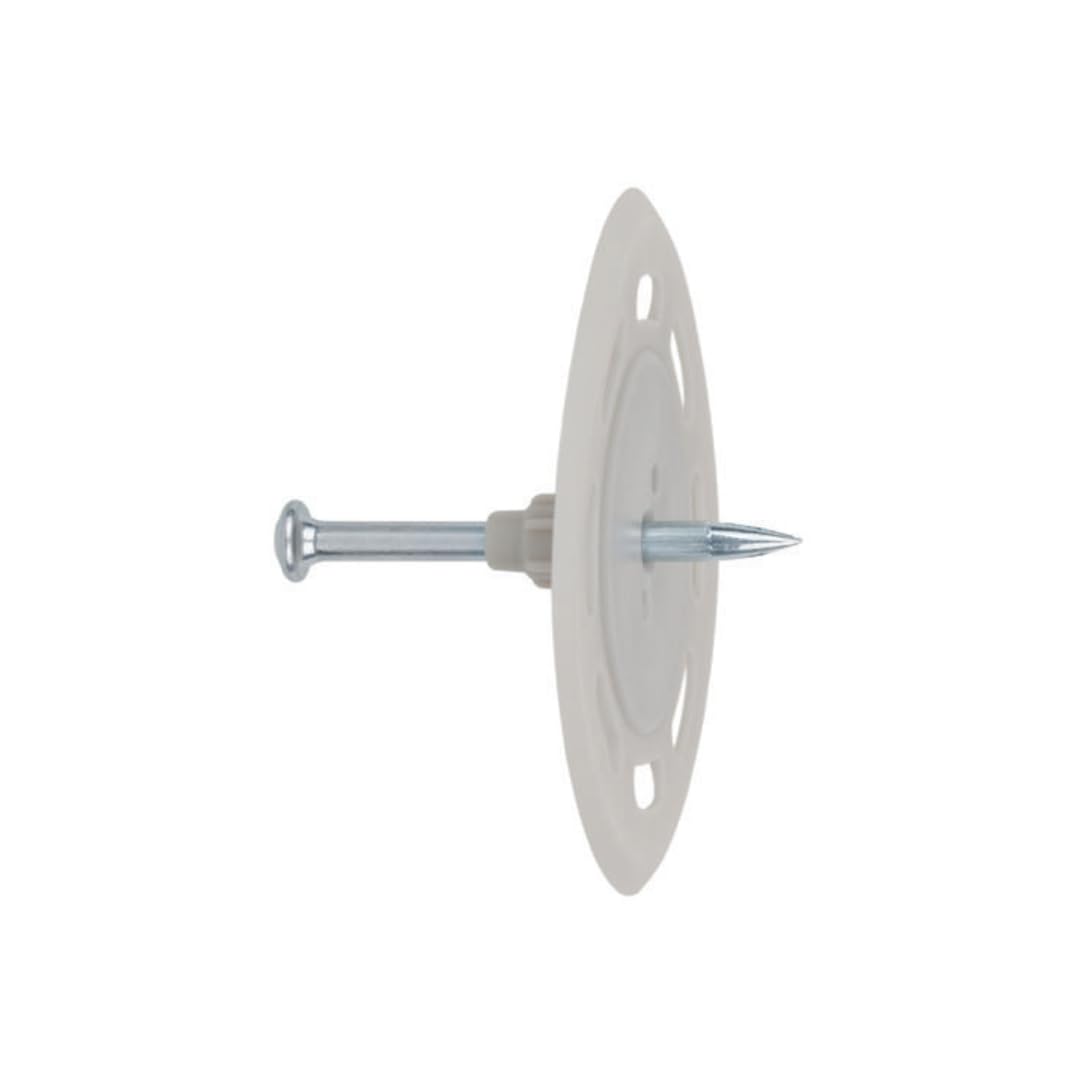 Index 184 FPAP085166 Index FPAP085166-Clavos Estándar Con arandela de plástico 66 mm. para Pistola FP08 Pólvora (3.8 x 51, 100 uds.)