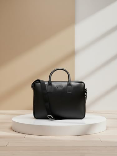 Image of Cross Mens Black High Volt Stylish 15 Inch Laptop Bag