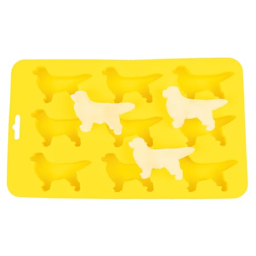 Golden Retriever Silicone Ice Cube Mold & Tray for Jelly,