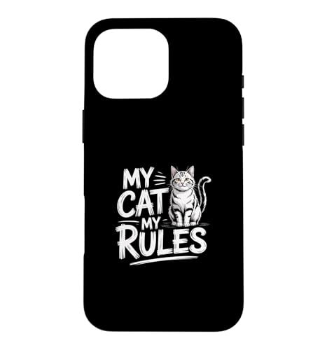 My Cat My Rules �X�}�z�P�[�X iPhone 16 Pro Max �p