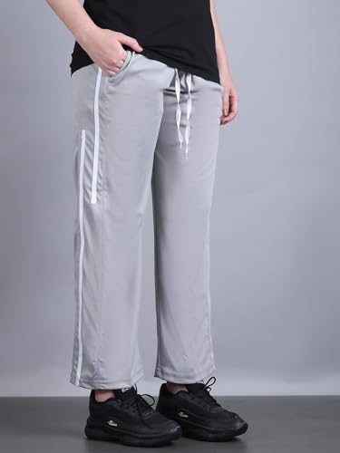 Image of Mack Jonney Striped | Relaxed Fit | Polyster Lycra Trackpant for Women-M01