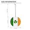 Irish Flag Printing 10 Pcs Air Freshener Car Scented Hanging Sheets Air Freshener Sheet With Rope For Car And Home #2