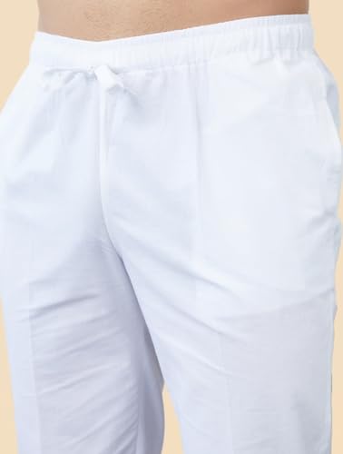 Image of Men's Cotton Linen Pajama