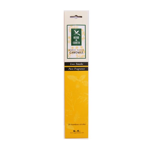 Herb & Earth - Camomile Less Smoke Incense