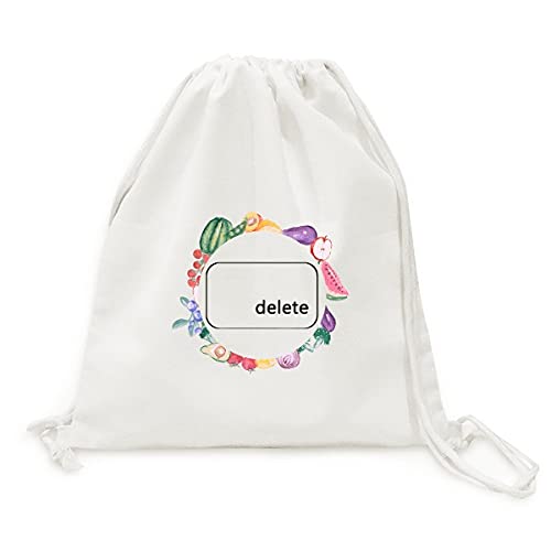 Sac en tissu pliable pour le marché et transport de fruits frais