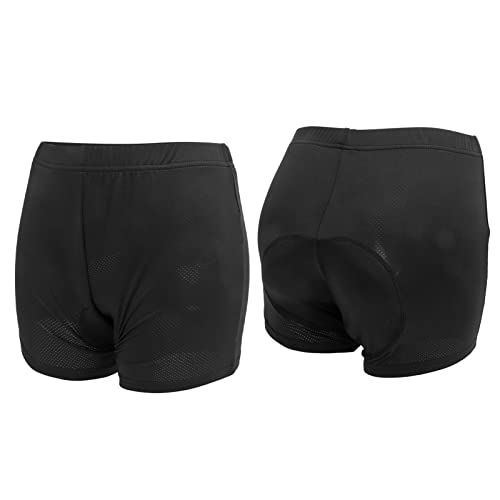Calções de Ciclismo de Alta Elasticidade, Roupa Interior Respirável para Homem, Almofada de Silicone