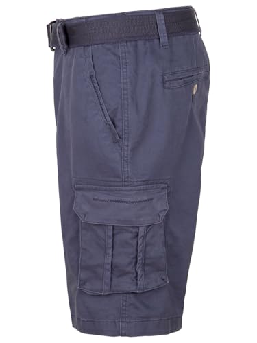 Cargo Shorts Herren mit Gürtel Regular Fit RIVJoko Kurze Hosen Cargoshorts Sommer Stretch Navy Beige Grün Grau S M L XL XXL 3XL 4XL 5XL – Bild 6