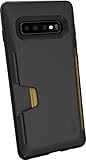 Silk Galaxy S10 Plus Wallet Case - Wallet Slayer Vol. 1 [Protective Grip Credit Card Holder Cover for Samsung] - Black Tie Affair