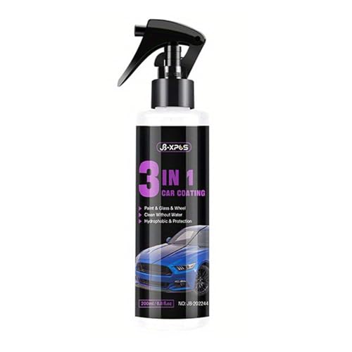 Recubrimiento Cerámico 3 en 1 para Autos Spray Brillo Intenso