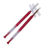 NULYLU 10 Stück Teiliges Imker Präzisen Rot Lackierten Horn nadeln und Federbelastetem Drücker...
