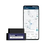AutoWiz OBD GPS Pro Car Tracker - Live Vehicle Tracking, Car Health, Driving Behavior and Fuel Mileage Monitoring. Plug n Play Device, with 1 Year Subscription
