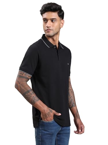 Image of Turtle Men Poly Cotton Solid Polo Tshirt || Cotton T-Shirt ||Polo T-Shirt