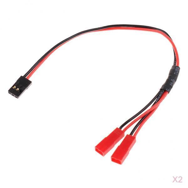 Ojiva® JR 1 Male to JST 2 Female Y Connector Wire Splitter Cable with 23cm | Can Be Used On Most Mini Rc Helicopter And Indoor-image-25