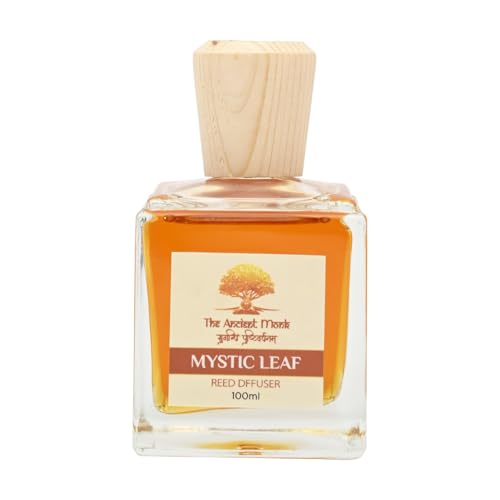 Image of Reed Diffuser Set | Long-Lasting Natural Fragrance for Home | Eco-Friendly Aroma Therapy Room Freshener | Gift Set - 100ml (Mystic Leaf)