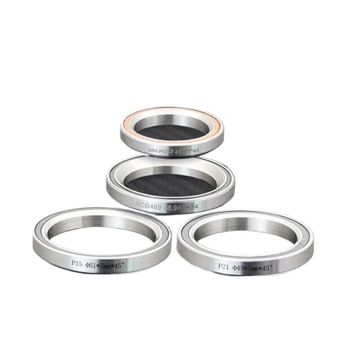Roulement de casque de vélo 38/39/41/44/49/52mm en acier pour cadre 1.5 et 1 1/8 pouces