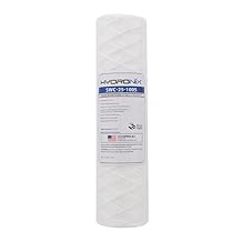Hydronix SWC-25-1005 Universal Whole House String Wound Sediment Water Filter Cartridge 2.5" x 10" - 5 Micron