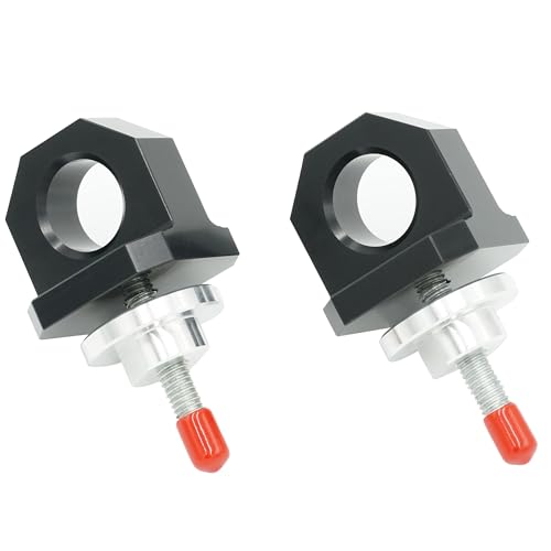 SXS UTV - Tie Down Anchors for Can-Am Maverick X3 and Polaris RZR - Tie Down Coolers, Spare Tire, Tool Box, Wood, etc - Heavy Duty Billet Aluminum 6061-T6 - Black (2 Pack) Made in The USA