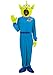 Fun Costumes Adult Disney and Pixar Toy Story Alien Costume | Adult Disney Costumes X-Large
