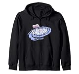 Astronomía Milky Ways - Cartón de leche en el universo Sudadera con Capucha