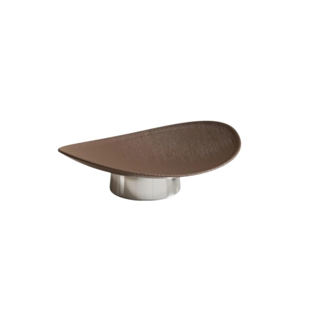 Plate Multi-purpose Desktop Jewelry Aromatherapy Storage Oval Tray Home(Black)