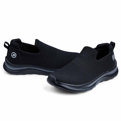 Image of DOCTOR EXTRA SOFT Men's Sports Walking Running Jogging Slip-On Shoes|Lightweight Breathable Sneakers with Cushioned EVA Sole|Shock Absorbing Comfort Fit Easy Wear Athletic Daily Gym Casual Use D-2014