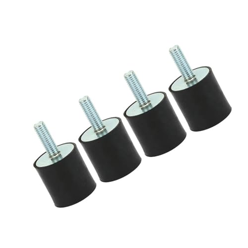 4 Piezas Soportes de Goma M8 4 Almohadillas de Goma Amortiguador M8 Soportes de Amortiguador Anti-Vibración Bloque Silenciador Automático