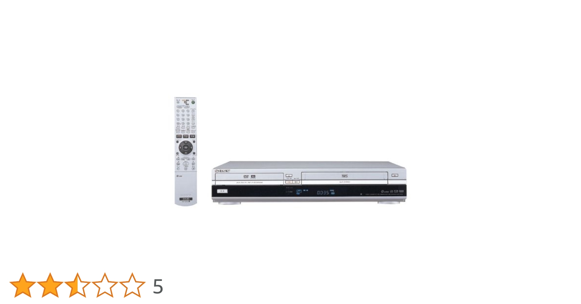 【SONY】 VHS一体型DVDレコーダー スゴ録 RDR-VX35 Amazon | SONY スゴ録 RDR-VX35 DVDレコーダー (premium vintage