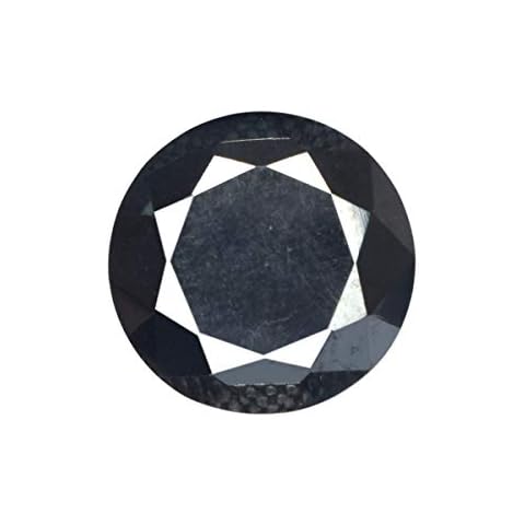 Beautiful 6.70 Ct Round Black Moissanite Gemstone Cover