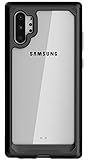 Ghostek Atomic Slim Designed for Galaxy Note 10 Plus Case / Note10+ 5G Clear Tough Heavy Duty Military Grade Shockproof Wireless Charging Compatible & PowerShare for Note10+ / Note 10+ 5G - (Black)