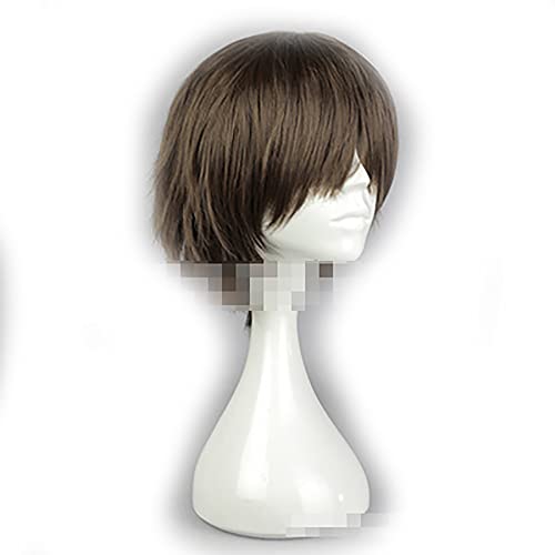 Perruque Cosplay Anime, Perruque Cosplay Yoichi Saotome, Perruque brun Pour Seraph of the end, Pour Halloween, FêTe, Carnaval, Vie Nocturne, Concerts, Mariages Cover