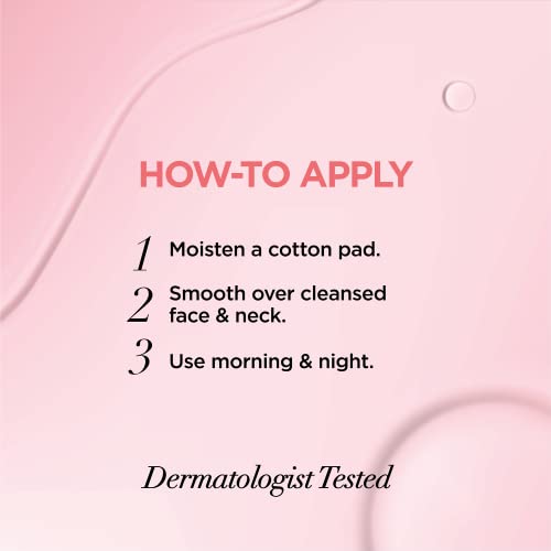 L'Oreal Paris Skincare HydraFresh Toner Face Toner with Pro-Vitamin B5 for a Smoother, Brighter Complexion, 2 Count