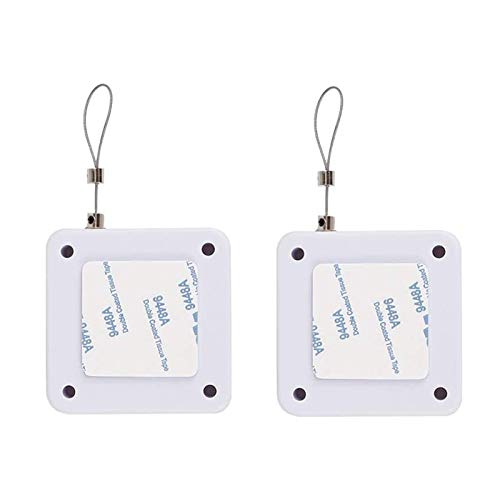 2 piezas Cierrapuertas automáticas con sensor automático sin perforador, light duty door closer,door closer spring,muy resistente a la tracción y alta viscosidad, Easy to Install Cover
