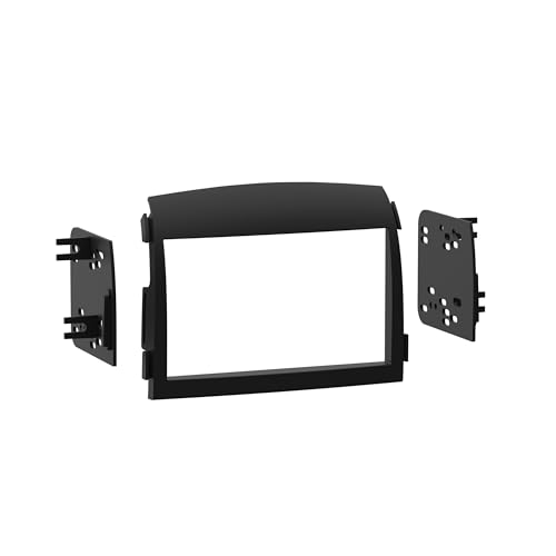 Metra 95-7320 kit Voiture noir pour fixer un autoradio sans laisser d'espace vide visuel
