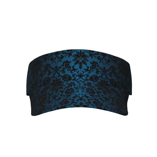 SMAZDFXX Visiera Parasole Sportiva Regolabile in Pelle Bovina con Macchie Nere e Marroni, Stile Western, per Kayak giornalieri