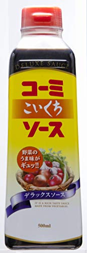 コーミ デラックスこいくちソース 500ml